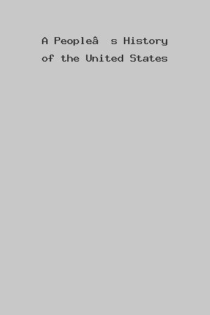 A People’s History of the United States cover